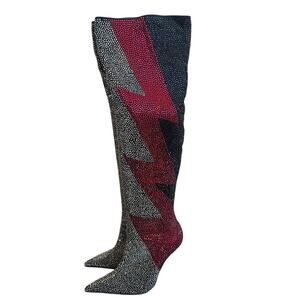 New Jeffrey Campbell Lightning Bolt Boots Size 6.5